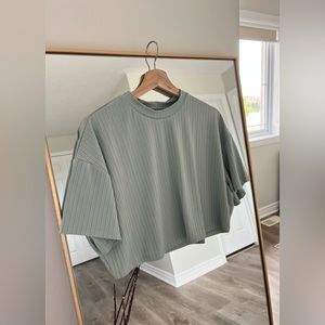 Loose Drop-Shoulder Top
